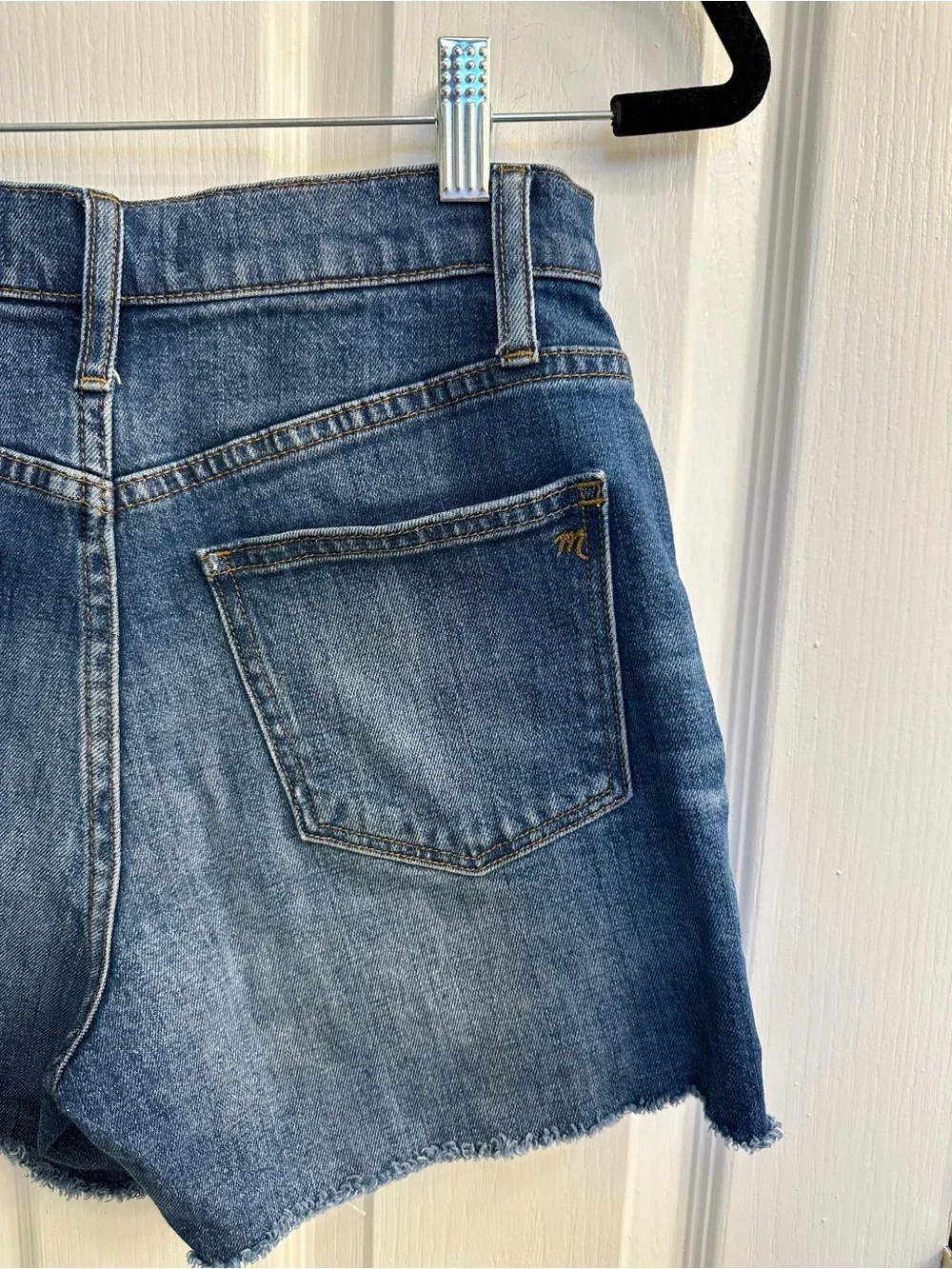 Madewell High Rise Denim Shorts - Medium Wash - 25